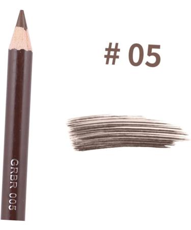 FOYTOKI 2pcs Eyebrow Pencil Brush Kit Highlighter Brush Double Ended Eyebrow Pencil Mascara Gel Wooden Brown 1 count (Pack of 1) Brown - Buy Online on GoSupps.com