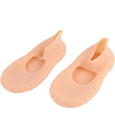 Silicone Gel Moisturizing Socks Anti-Slip Silicone Gel Boat Socks Foot Socks Cracked Feet and Heel Protector Spa Socks Foot Anti-Cracking Protector Nourishing Foot Skin Care Socks for Women - Buy Online on GoSupps.com