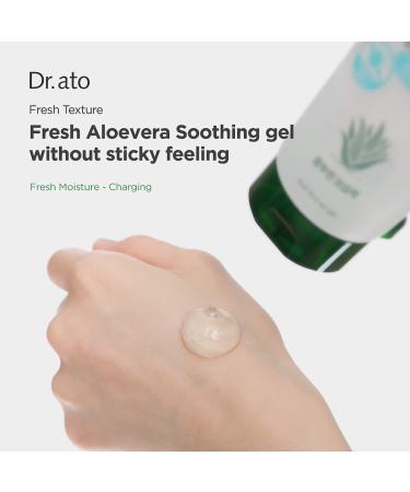DR.ATO Aloe Vera Gel for Baby & Kids | After Sun Skin Care Relief | Soothing & Moisturizing Sunburn Relief Gel - Buy Online on GoSupps.com