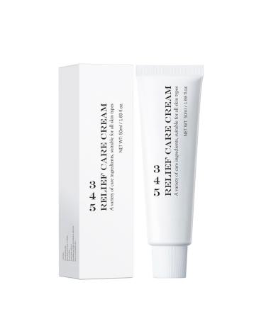 Hydrating Daily Face Moisturizer 50ml - Nourishing Cream for Soothing All Skin Types White One Size One Size White