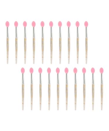 20pcs Silicone Lip Brush Silicone Lip Makeup Brush Eye Shadow Applicator Makeup Lip Brush Makeup Lipstick Applicator Practical Paillette Brush Makeup Use Lipstick Brush