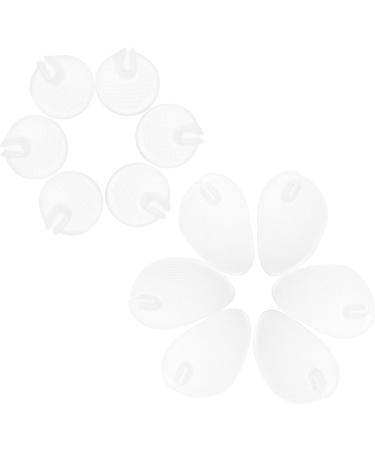 NOLITOY Silicone Gel Toe Pads Sandals - 24 Pairs Metatarsal Cushion Inserts for Women | Forefoot Pads & Ball of Foot Comfort - Buy Online on GoSupps.com