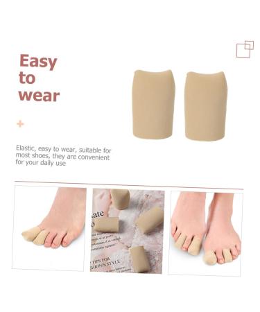 6 Pcs Breathable Toe Scuff Covers - Soft Toe Sleeves & Protective Caps for Ultimate Comfort | Anti-Wear Toe Protectors - Buy Online on GoSupps.com