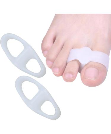 Xujuika Toe Spreader | Silicone Hammer Toe Straighteners for Relief | Portable Corrector for Large Toes | Soft & Smooth Design to Prevent Friction - Buy Online on GoSupps.com