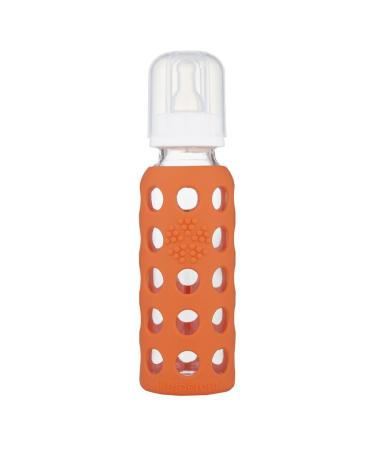 Lifefactory 4oz/9oz Glass Baby Bottle 2pk - Papaya/Cantaloupe - Buy Online on GoSupps.com