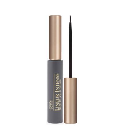 L'Oreal Lineur Intense Brush Tip Liquid Eyeliner 710 Black 0.24 fl oz (7 ml)