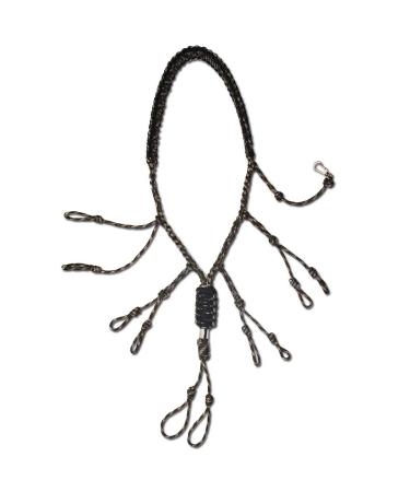 Highwild Duck Call Lanyard with Removable Drops for Goose, Predator, Varmint, Deer or Duck Calls Dog Whistle - Hand Braided 550 Paracord - Adjustable Loops - Outdoor Hunting Gear B- Black + Camo - Buy Online on GoSupps.com