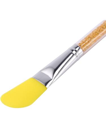 Jiklophg Silicone Mask Cleaning Cleansing Moisturizing Sleep Mud Paste Brush For Mixed Coating Cosmetics And Cosmetics Mixing Tools Yellow Rhinestone Rod - Buy Online on GoSupps.com