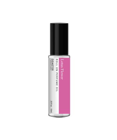 DEMETER Lotus Flower Roll On Perfume Oil 0.33 Oz Long-Lasting