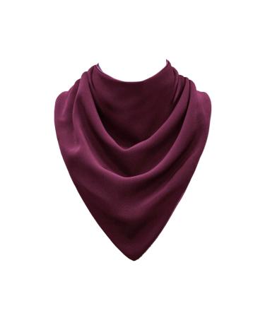 Care Designs Large Narrator for adults waterproof washable stylish and dignified scarf style protection protection for adults older people disabled men and women burgundy colors