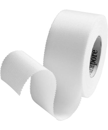 Nexcare Durapore Durable Cloth Tape - 1 Inch X 10 Yards, 6 Rolls - White - Trusted by U.S. Hospitals - Buy Online on GoSupps.com