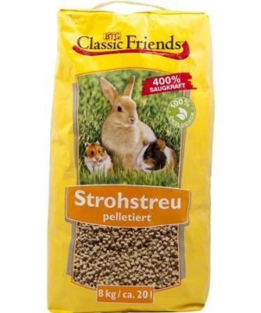 Buy Classic Friends 28373 Straw Litter 20 Liters - Eco-Friendly Pet Bedding for International Shipping - Buy Online on GoSupps.com