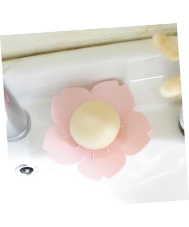 Ciieeo 6 Pcs Flower Shaped Soap Dish Shower Soap Dish Bath Soap Holder Silicone Containers Flower Soap Soapdish Bathroom Soap Holder Soap Storage Plate Soapbox Pink Cute Child Soap Tray - Buy Online on GoSupps.com