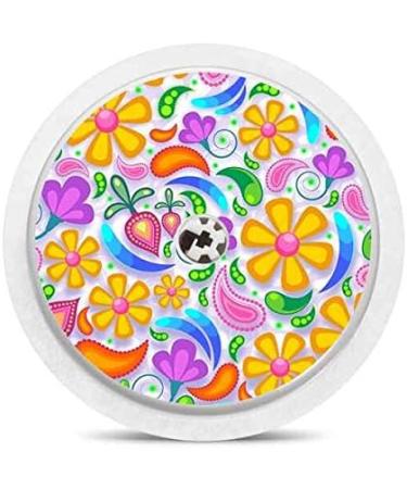 Diasticker - Freestyle Libre 2 Sensor Stickers | Set of 10 Floral Designs for Stylish Protection - Buy Online on GoSupps.com