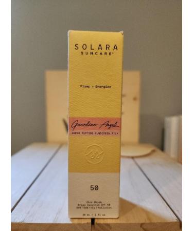 Buy SOLARA SUNCARE Guardian Angel Super Peptide Sunscreen Milk SPF 50 - Broad Spectrum Protection | International Shipping Available - Buy Online on GoSupps.com