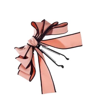 Beatifufu 1pc Bow Banana Clips Accesorios Para Attractive Hair Clip Hair Clickers Hair Barette Ponytail Holder No Tight-fitting Hair Clip Hairplop Hair Barrettes Purple Bracelet Jelly Fabric