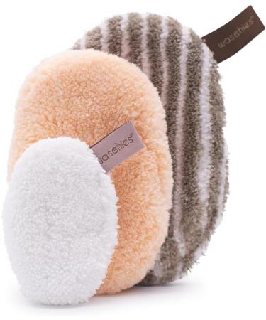 Reusable Sustainable Wash Set Apricot Cosmetic Bag with Makeup Pad Toner and Exfoliator Washable Perfect Travel Set for Women Teens Adults - Buy Online on GoSupps.com