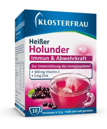 Klosterfrau Broncholind Hot - Immune Support with Pomegranate Sea Buckthorn Elderberry & Ginger-Orange | 30 Servings - Buy Internationally - Buy Online on GoSupps.com