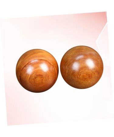 Beaupretty 3 Couples Chinese Massage Balls | Asian Meditation & Hand Exercise Stress Relief Tools for Adults | Wooden Wrist Balls for Health - Buy Online on GoSupps.com