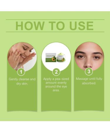 Cr me Contour Des Yeux L'avocat - Formule L g re Nourrissante for le Contour Des Yeux Absorption Facile(2pcs.3pcs) 1 g (Lot de 1) - Buy Online on GoSupps.com