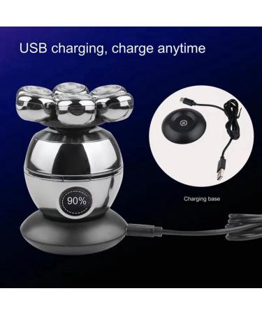 JUJNE 1 Set 6 in 1 Electric Shavers 7D Hair Clipper for Men with LED Display and Portable Wet and Dry - Buy Online on GoSupps.com