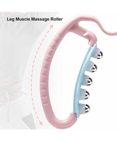 Muscle Massage Roller with Steel Balls | Pain Relief & Cellulite Reduction | Portable for Legs Neck & Arms - Buy Online on GoSupps.com