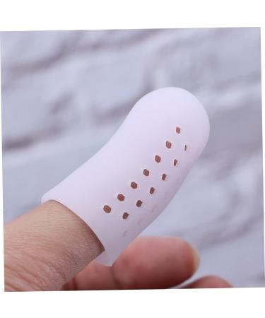 Healeved Anti-Wear Finger and Toe Protectors - 10 Pairs | Protective Cover for Crease Prevention, Friction Reduction, Arthritis Relief | Thumb, Index Finger, Big Toe Guards - Buy Online on GoSupps.com