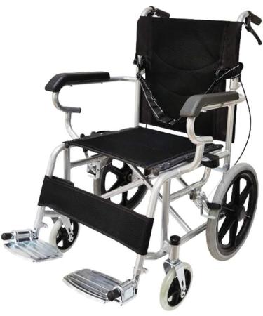 Wheelchair for Outdoor Folding Wheelchairs Lightweight Self Propelled Transport Wheelchair Foldable Sport Wheelchairs Footrest Wheel Chair(Black) - Buy Online on GoSupps.com