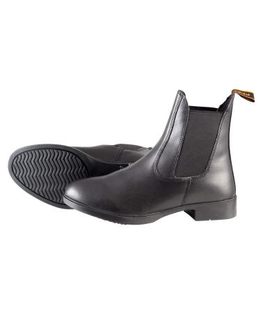 Pfiff 100374 Jodhpur ankle boots Jodhpur riding boots ankle boots leather look black 39 EU