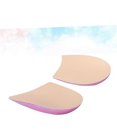 NOLITOY Shock Absorption Insoles | Height Increase Gel Heel Insoles for Men & Women - Comfort Fit Pink - Buy Online on GoSupps.com