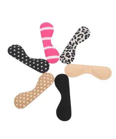 Beaupretty 4 Pairs Heel Grips Heel Slipping Insert Heel Shoe Grip Heel Patch Non Heel Pads Clear PVC Bag Soft Shoe Inserts Heel Cushions Shoe Pads Heel Protector Pads Thicken