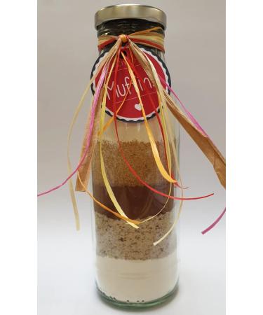 Baking mix muffins chocolate in 500ml glass/bottle