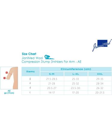 Wool Prosthetic Stump Shrinkers for Above Elbow Amputation | Compression Arm Sleeve for Warmth | Taiwan Excellence L/XL Light-Beige - Buy Online on GoSupps.com