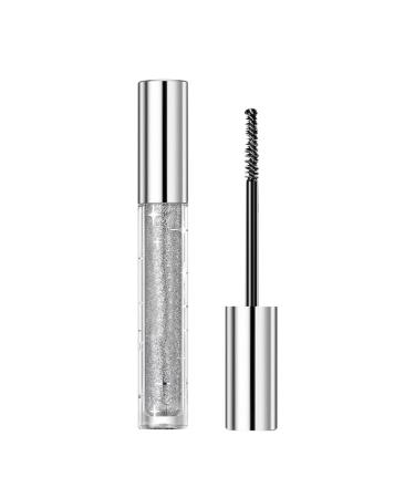 G n rique Fard Paupi res Mascara Liquide 3 Couleurs Mascara Volumisant Allongant Mascara Diamants tincelants Cils Color s Brillants Imperm ables pour Cils F te de Mariage #1 Argent 29 g (Lot de 1)