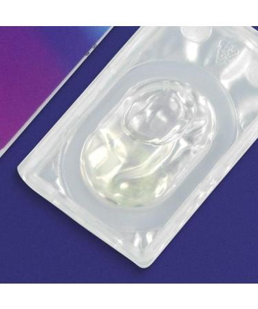 Glamlens Keira Green Colored Contact Lenses - Strong Coverage Silicone Hydrogel 1 Pair -1.00 Diopter Dia 14.20mm - Buy Online on GoSupps.com