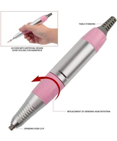 Professional 30000 RPM Nail Drill Portable E-File Electric Tool for Acrylic Nail Poly Nail Gel for Shaping Polishing Nail Buffer Manicure Pedicure Polishing Tools Red - Buy Online on GoSupps.com