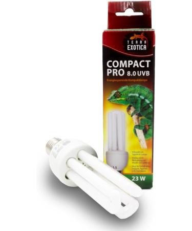 Compact Pro 8.0 UVB Lamp for Terrariums | Energy-Saving Daylight for Agamens Chameleons Iguanas & Turtles - Buy Online on GoSupps.com