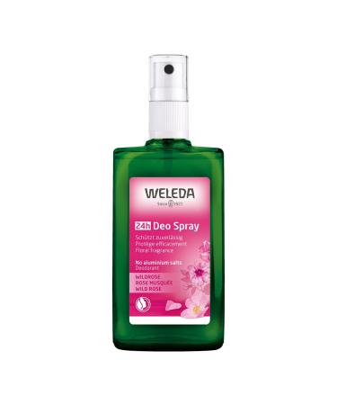 Weleda Wild Rose 24h Deodorant Spray 3.4 Ounce Wild Rose 3.3 Fl Oz (Pack of 1)