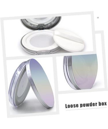 OHPHCALL Flour Holder 2PCS Box Powder box body powder loose face powder container Lovely Powder Cases Briquetting Miss Foundation Compact Case - Buy Online on GoSupps.com