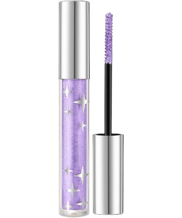scyca Glitter mascara for eyelashes waterresistant longlasting shiny mascara sparkling glitter mascara eye shadow quickdrying glitter mascara for eyelasheye makeup lilac 5g - Buy Online on GoSupps.com