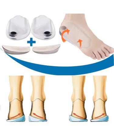 Mcvcoyh Orthopedic Insoles for Correcting O/X Type Leg Shoe Inserts, Built in Magnetic Heel Shoe Cushions for Foot Alignment, Knock Knee Pain, Bow Legs- 2 Pairs - Buy Online on GoSupps.com
