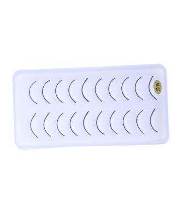 FOMIYES 10Pairs Fake eyelashes Natural Fake Lash dramatic eyelashes carnival makeup supplies masquerade makeup accessories Fake Lashes artificial fiber white fluffy Stickers Miss