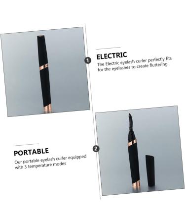 DOITOOL Eyelash Curler Portable Eye Curler Beauty Tool Beauty Salon Supplies Loofah Back Scrubber Mini Curling Iron Grooming Tool Heated Curlers Abs Cosmetic Makeup Tools - Buy Online on GoSupps.com