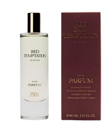 Zara Red Temptation Winter Perfume for Women EDP Eau De Parfum 80 ML (2.71 FL. OZ)