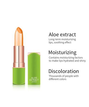 Lucoss Color-Changing Lipstick | Moisturizing Waterproof Lip Balm for Glatt Lip Lines | Temperature-Sensitive Lip Color - Buy Online on GoSupps.com
