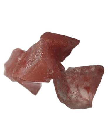 CrystalDecoration Raw red Crystals and Stones Specimen Rough Gemstone for Home Decoration 2-5cm Home Decoration (Size : 90-100g)