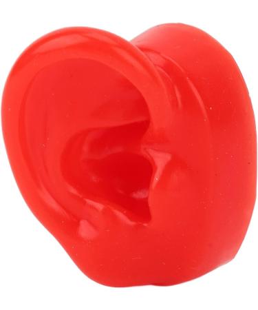 Simulated Human Ear Model Pair for Acupuncture Display - Soft & Water Resistant (Red) - Buy Online on GoSupps.com