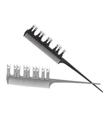 FRCOLOR Hair Dye Comb Hair Color Comb Hair Color Brush Hair Dye Brush Hair Color Applicator Baking Oil medium Grey