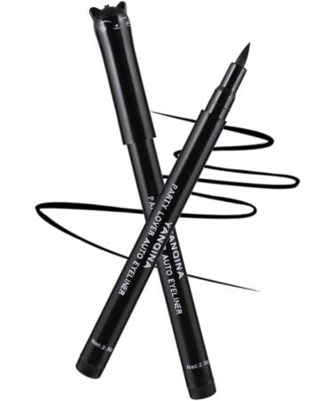 minkissy Eyeliner Pencils 2 Pieces Waterproof Eyeliner Makeup Eyeline Pencil Makeup Kitten Make Up Black Mx2pcs blackx2pcs - Buy Online on GoSupps.com