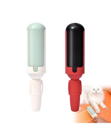 2 pieces of lint roll animal hair: reusable animal hair remover lint roller for cat hair and dog hair lint brush lint roller for animal hair suitable for lint brush animal hair on sofa red - Buy Online on GoSupps.com